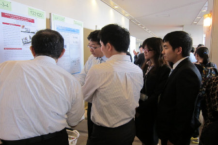 The Poster Presentation by Prof. Guo