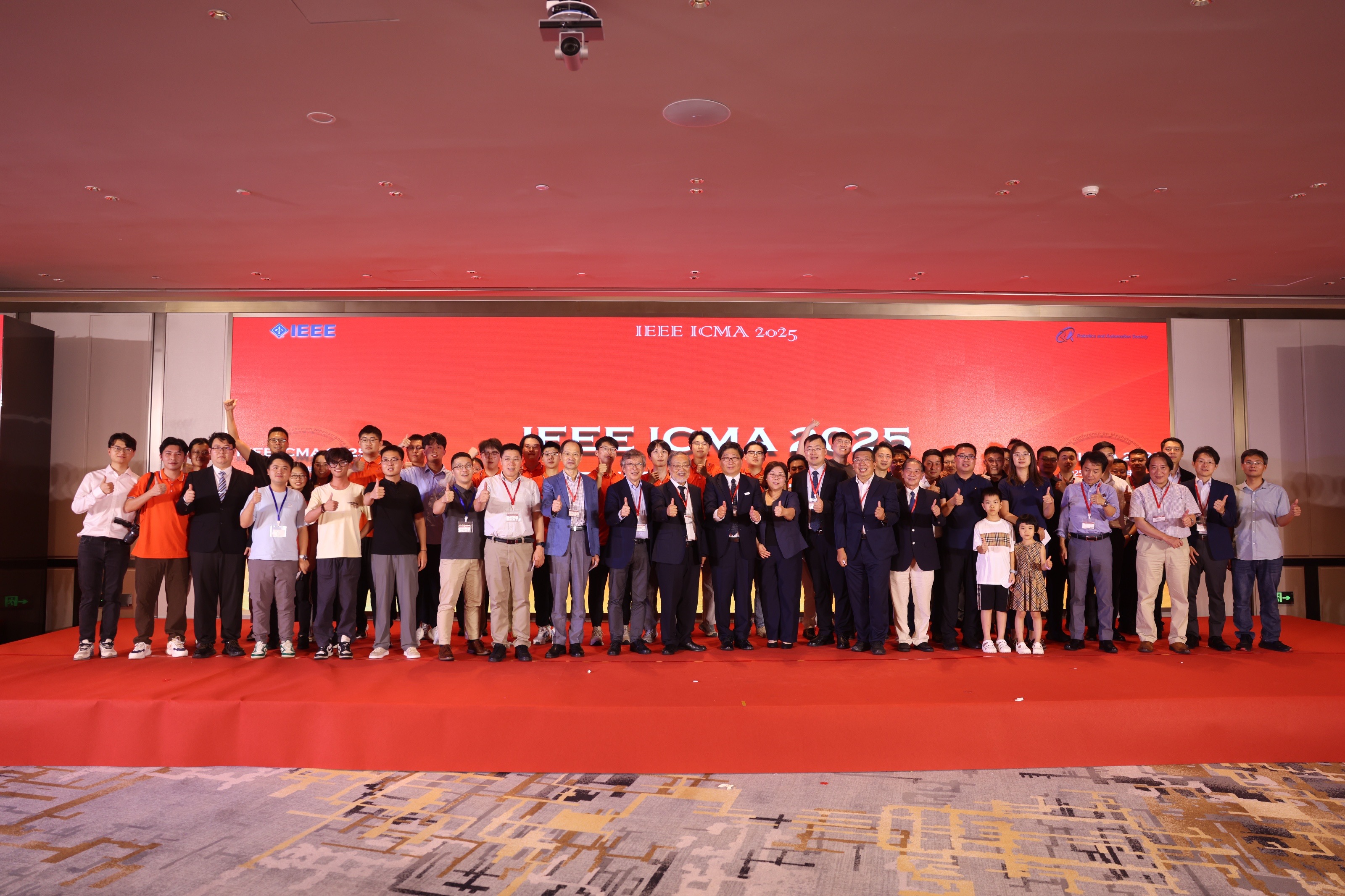 IEEE ICMA 2025 Group Photo of Participants