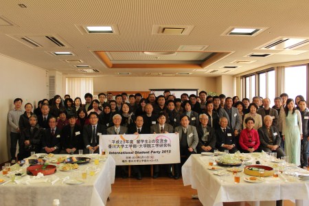 平成２３年度　留学生との交流会の様子